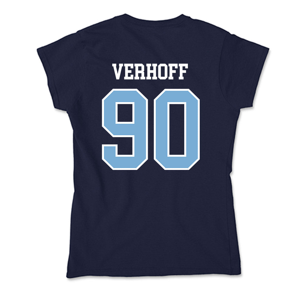 UNC - NCAA Football : Rece Verhoff - Soft Style Women’s T-Shirt-1