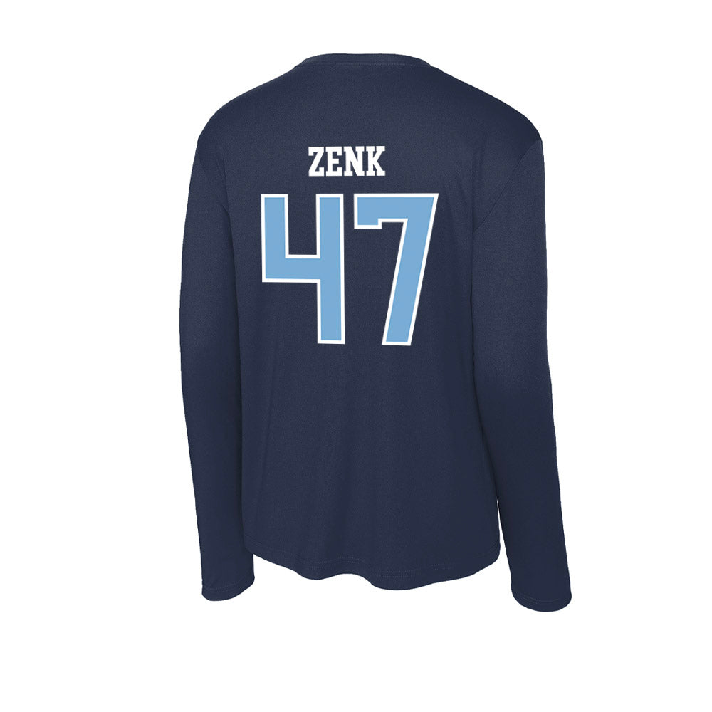 UNC - NCAA Women's Lacrosse : Alexandra Zenk - Activewear Long Sleeve T-Shirt-1