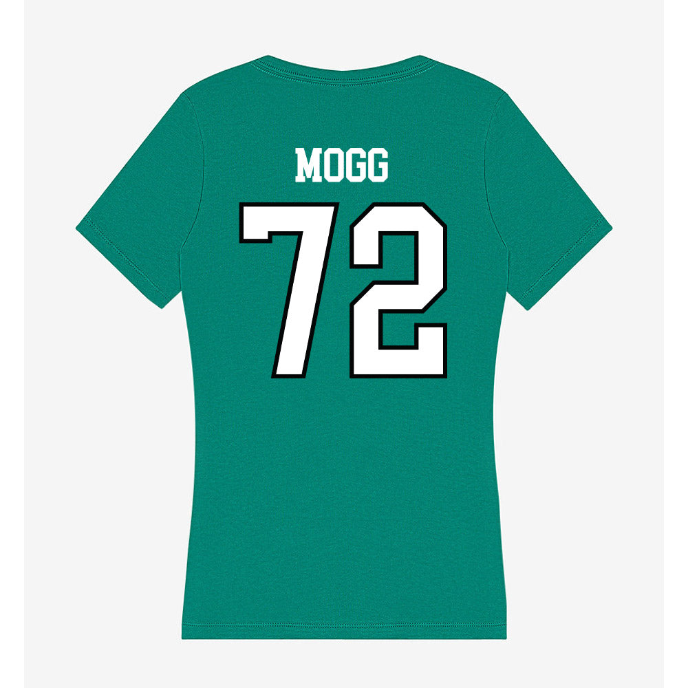 Adams State - NCAA Football : Logan Mogg - Women's V-Neck T-Shirt-1