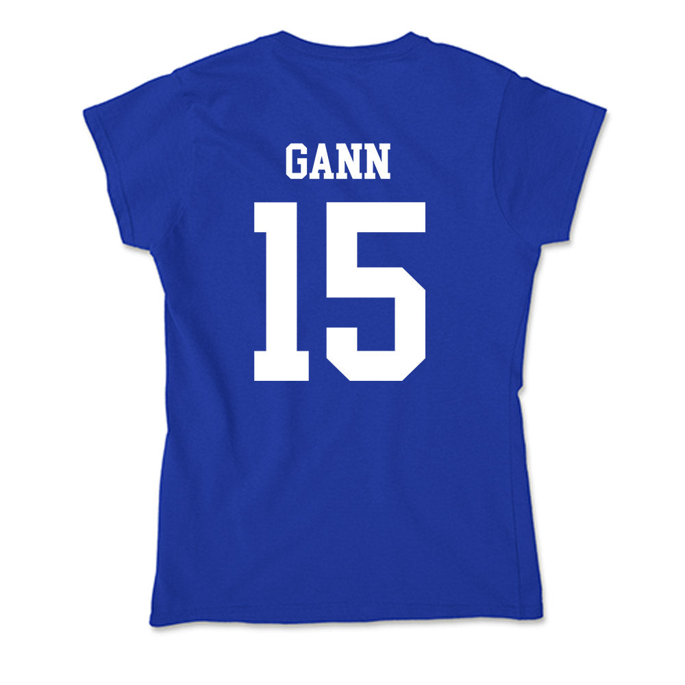 UAH - NCAA Baseball : Colman Gann - Soft Style Women’s T-Shirt-1