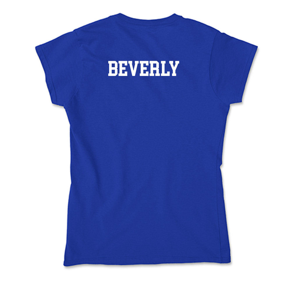UAH - NCAA Men's Track & Field : Jordyn Beverly - Soft Style Women’s T-Shirt-1