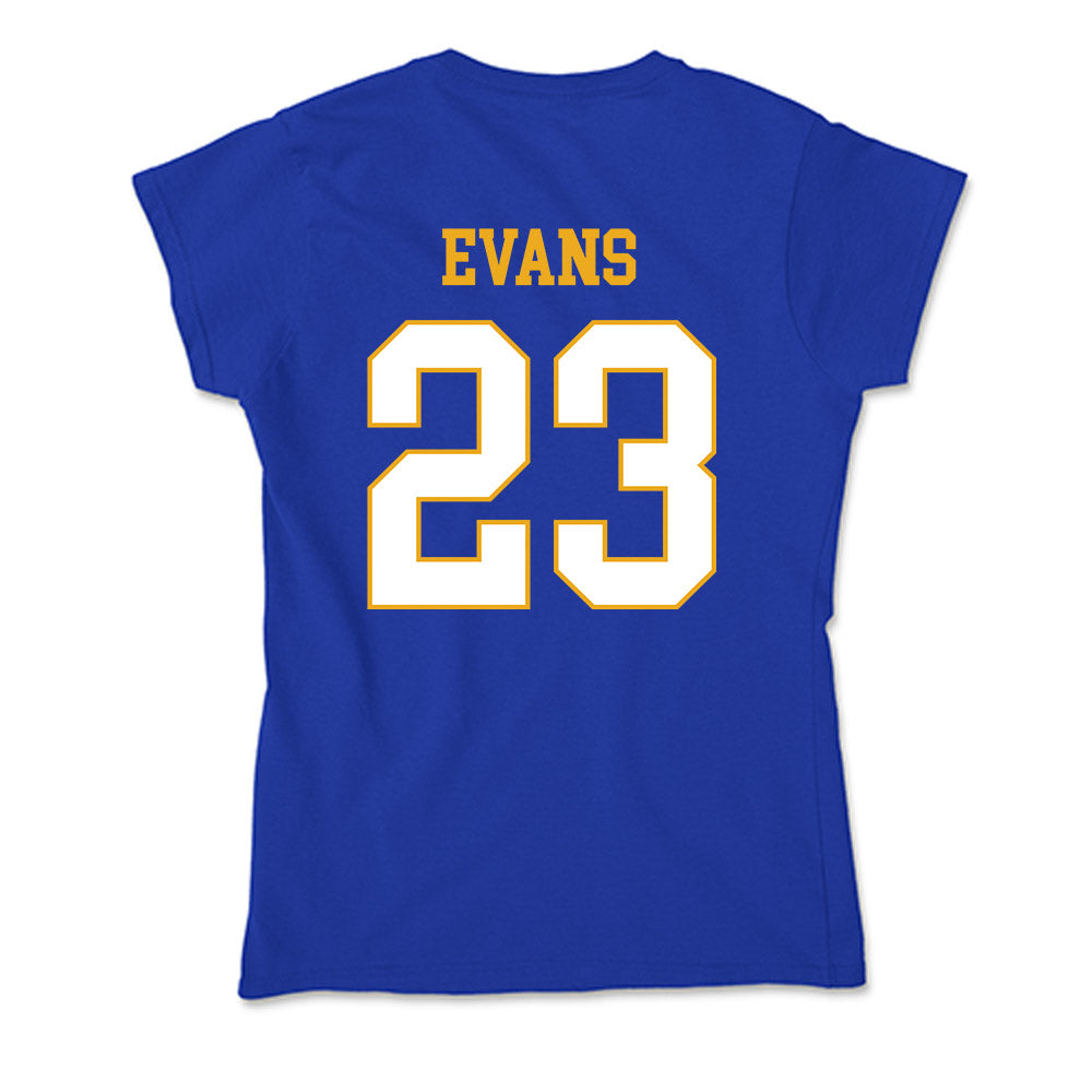 Albany State - NCAA Men's Basketball : Cameron Evans - Soft Style Women’s T-Shirt-1