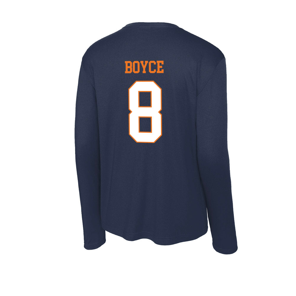 Bucknell - NCAA Women's Lacrosse : Allie Boyce - Activewear Long Sleeve T-Shirt-1