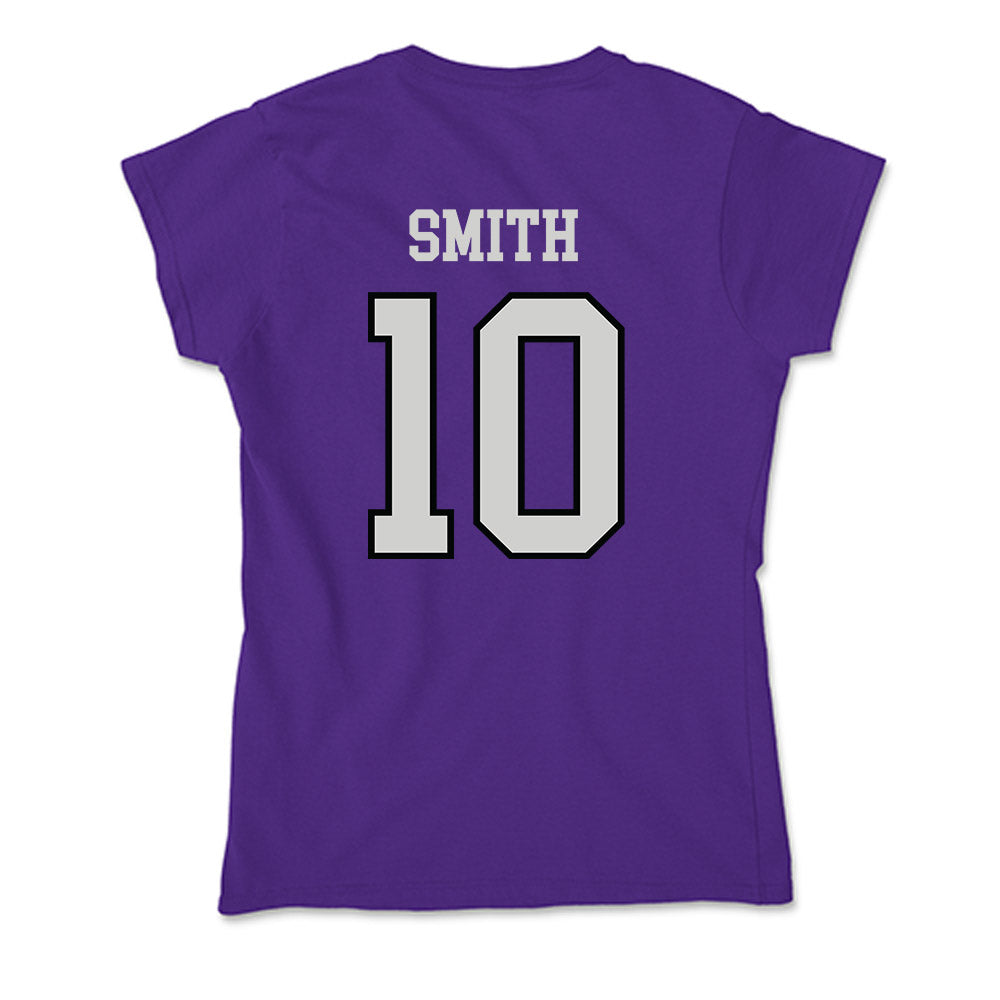 Weber - NCAA Softball : Taegan Smith - Soft Style Women’s T-Shirt-1