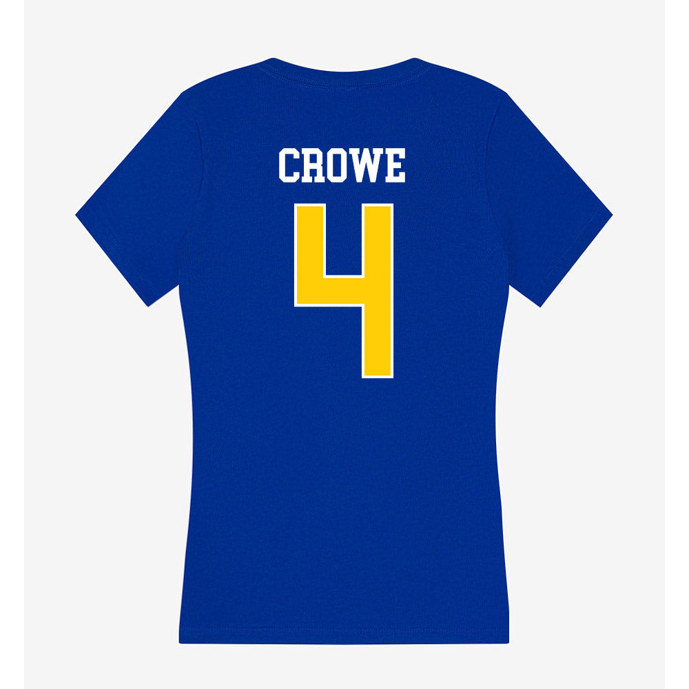 Rollins - NCAA Women's Lacrosse : Grayson Crowe - Women's V-Neck T-Shirt-1
