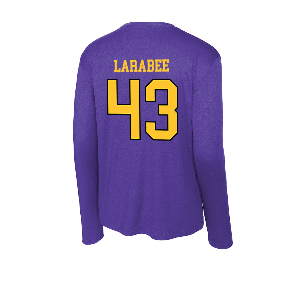Montevallo - NCAA Men's Lacrosse : Brick Larabee - Activewear Long Sleeve T-Shirt-1