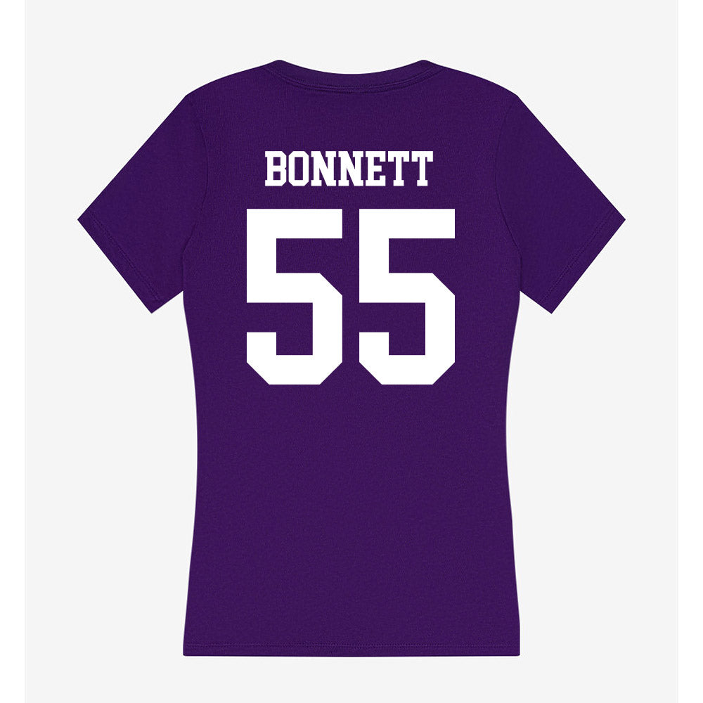 Truman - NCAA Football : Wyatt Bonnett - Women's V-Neck T-Shirt-1