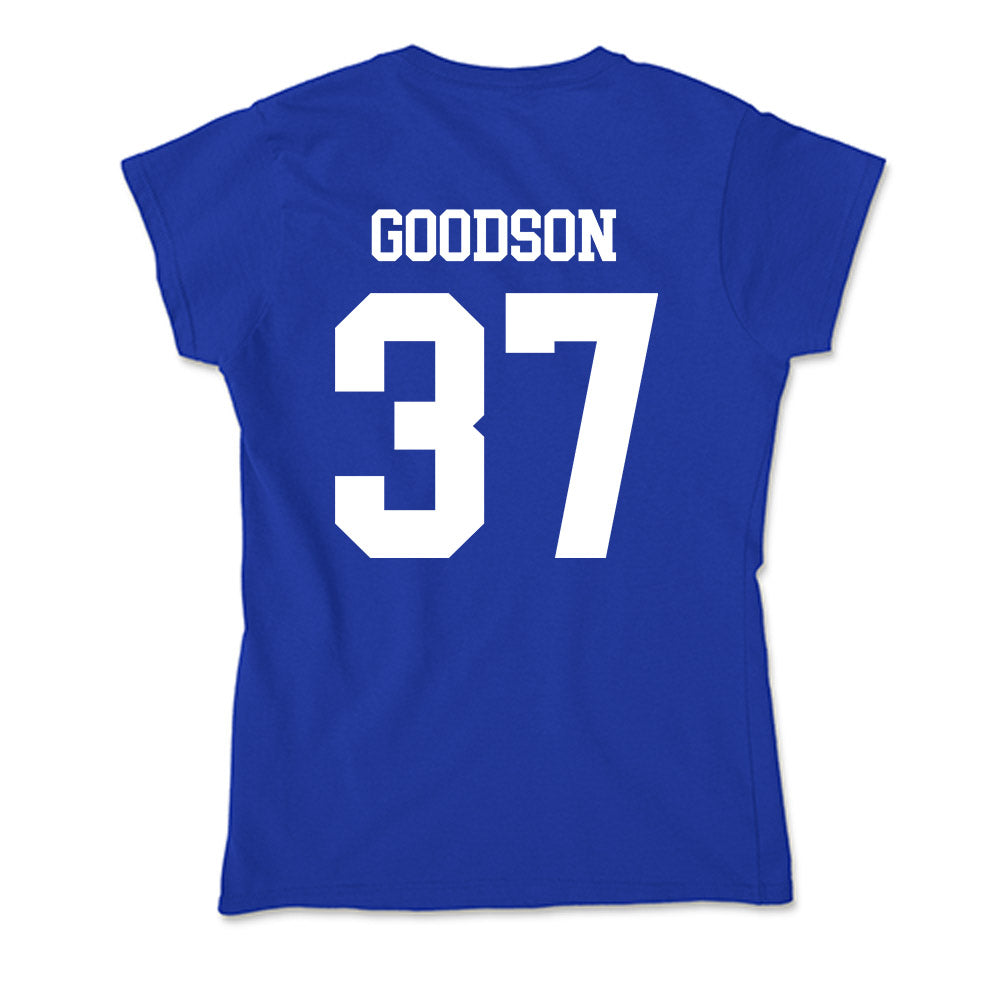 EIU - NCAA Football : Taylor Goodson - Soft Style Women’s T-Shirt-1