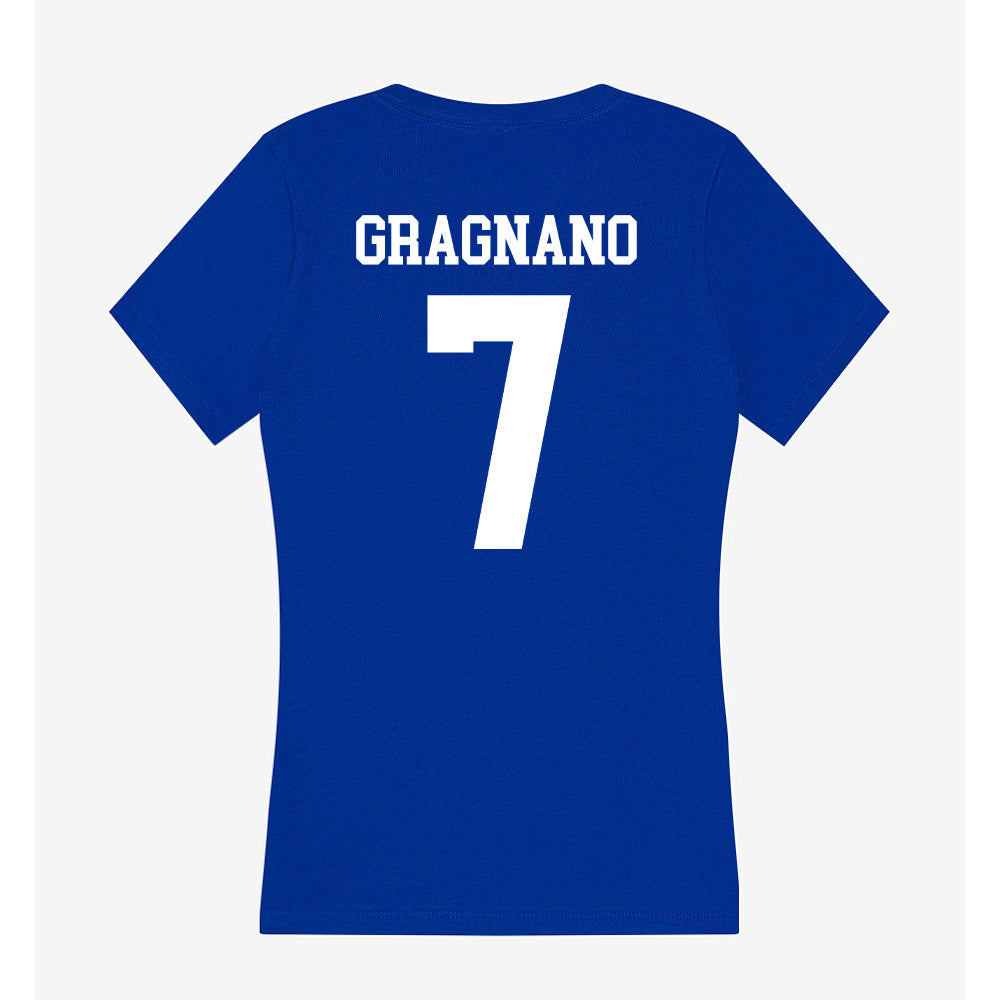 EIU - NCAA Men's Soccer : Guilherme Gragnano - Women's V-Neck T-Shirt-1