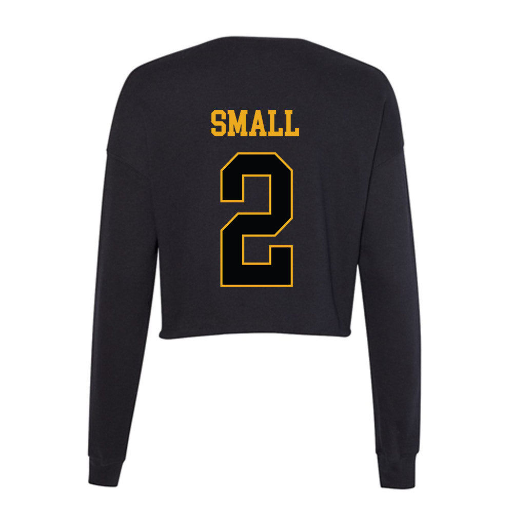 UAPB - NCAA Baseball : Dane Small - Women's Cropped Crew Fleece-1