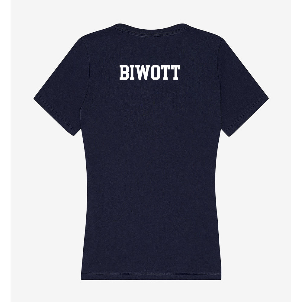 Columbus State - NCAA Men's Track & Field : Isaiah Biwott - Women's V-Neck T-Shirt-1