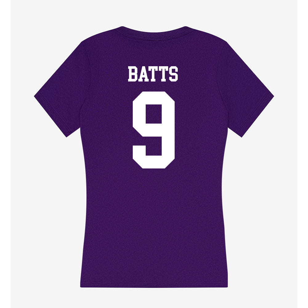 Evansville - NCAA Softball : Kayley Batts - Women's V-Neck T-Shirt-1