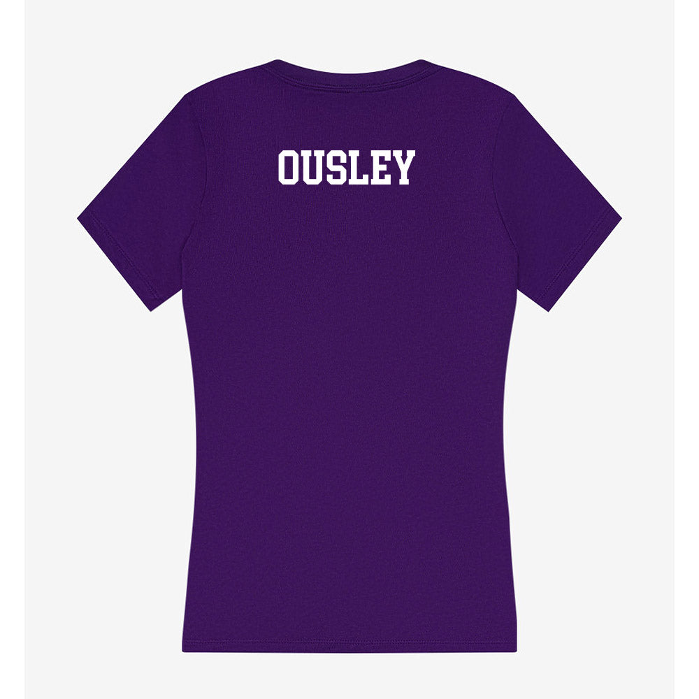 Evansville - NCAA Men's Golf : Jamison Ousley - Women's V-Neck T-Shirt-1