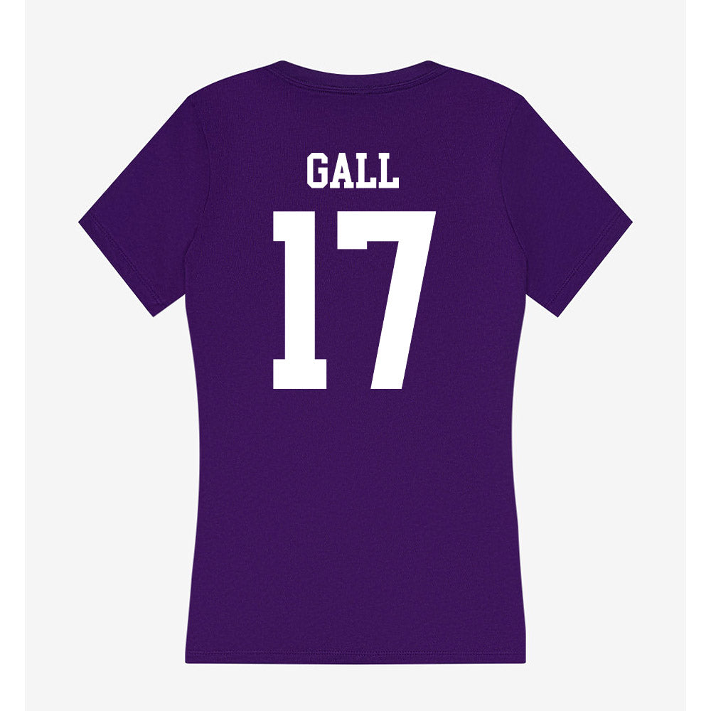 Evansville - NCAA Softball : Cassidy Gall - Women's V-Neck T-Shirt-1