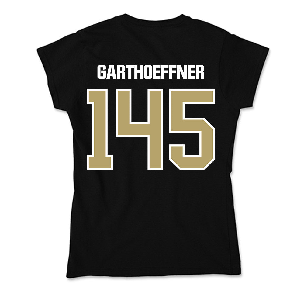 Lindenwood - NCAA Wrestling : Ryan Garthoeffner - Soft Style Women’s T-Shirt-1