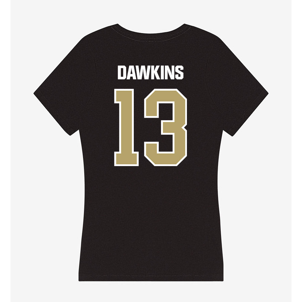 Lindenwood - NCAA Football : Alex Dawkins - Women's V-Neck T-Shirt-1