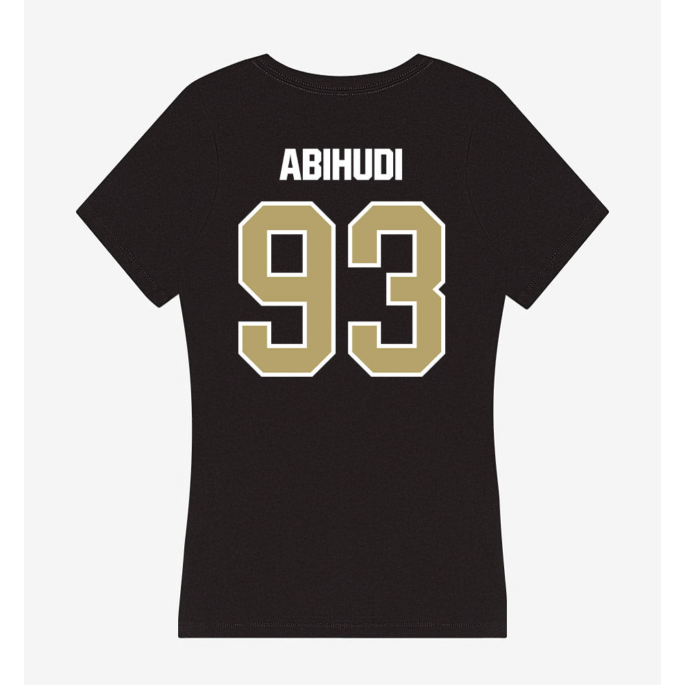 Lindenwood - NCAA Football : Chris Abihudi - Women's V-Neck T-Shirt-1