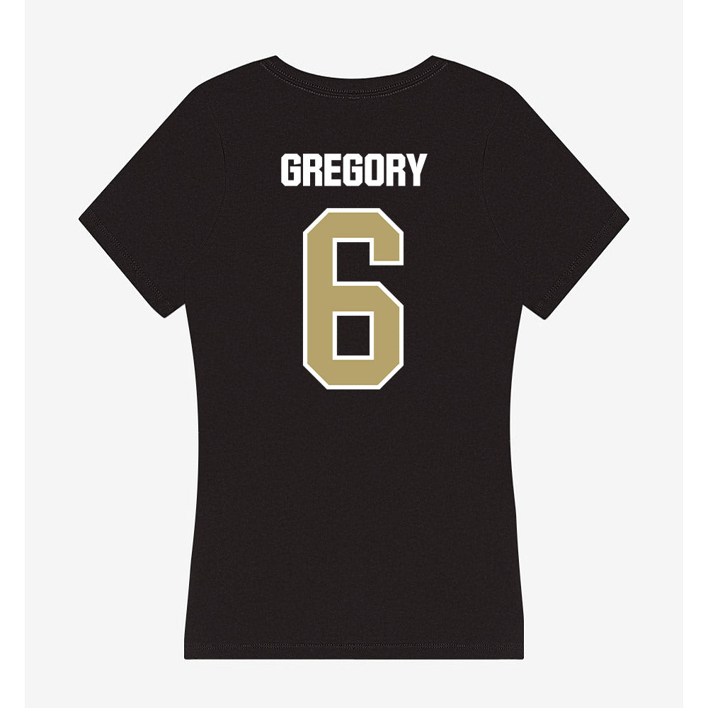 Lindenwood - NCAA Football : Hoyt Gregory - Women's V-Neck T-Shirt-1