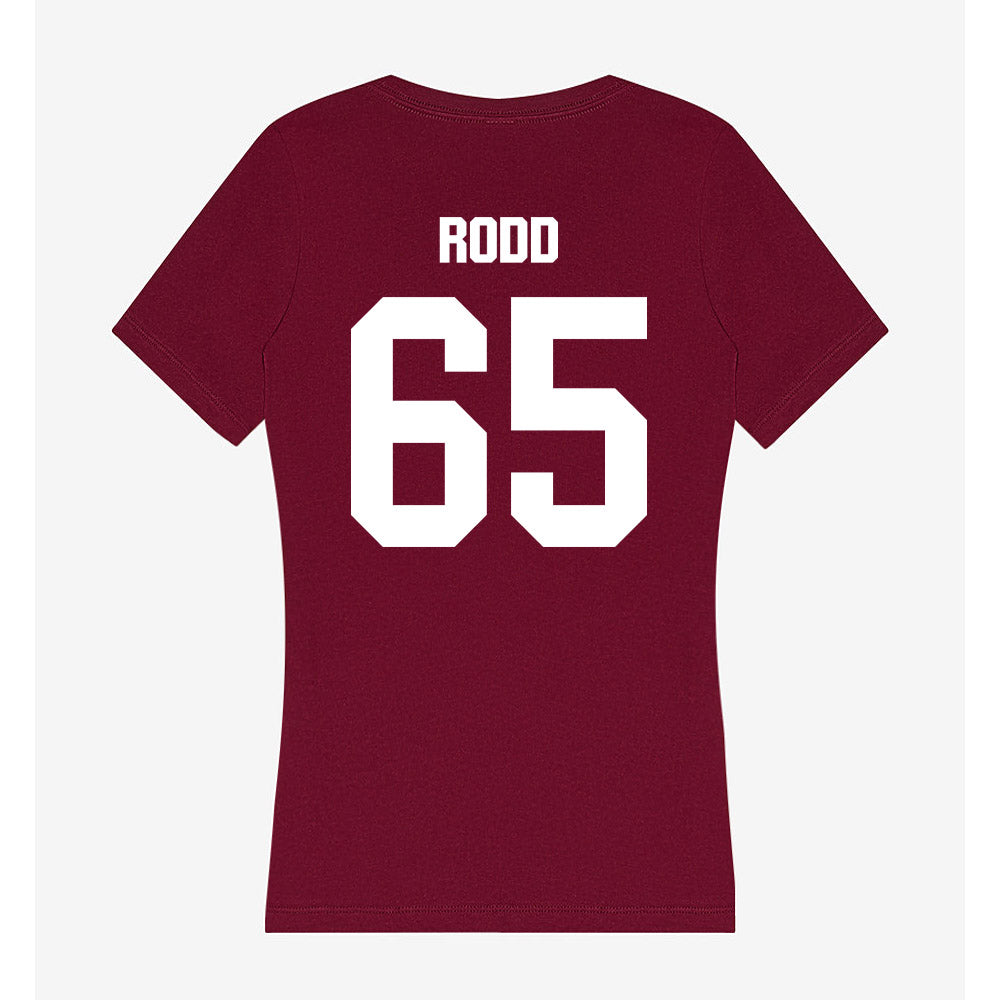 Colgate - NCAA Football : Dawson Rodd - Women's V-Neck T-Shirt-1