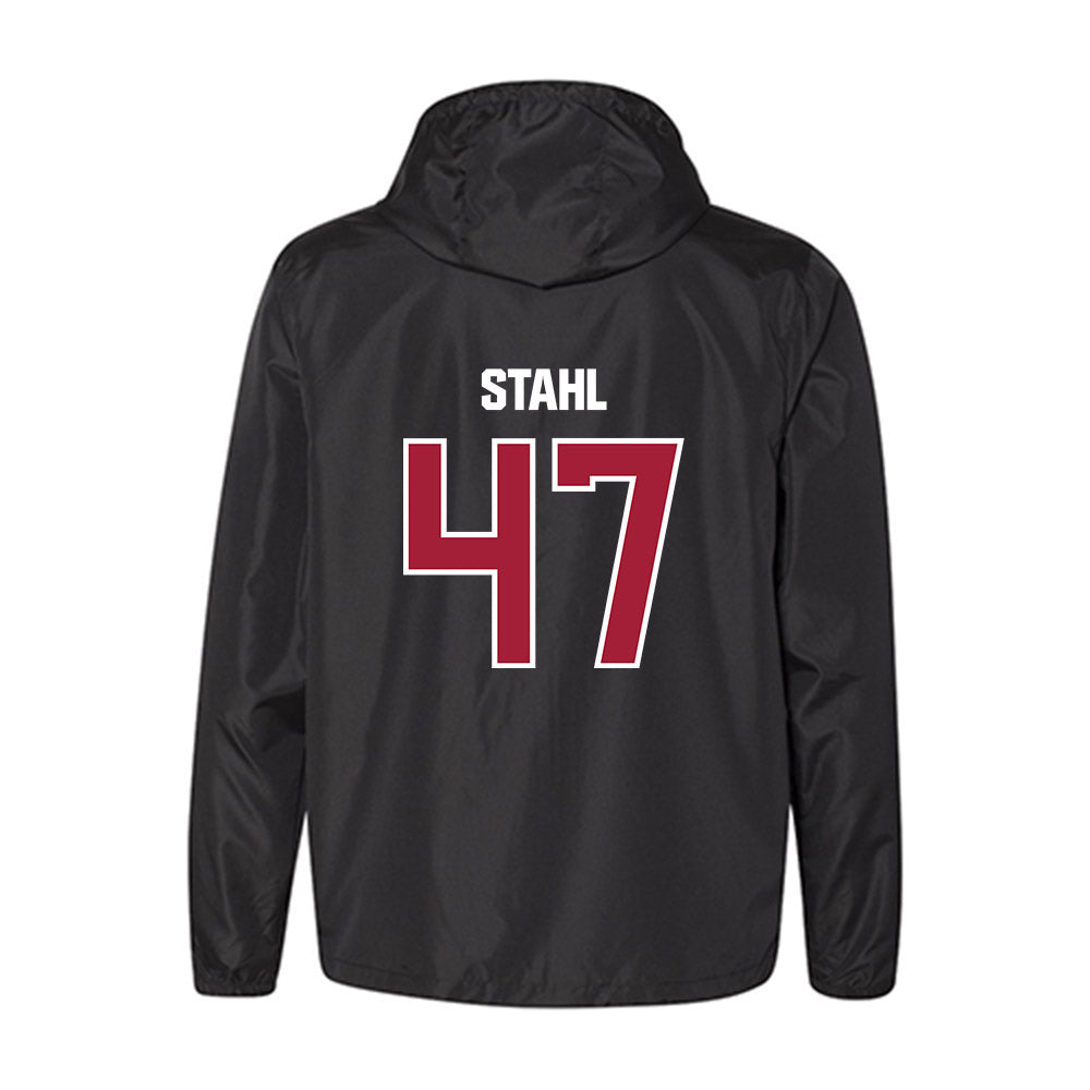 Lenoir Rhyne - NCAA Football : Caleb Stahl - Classic Shersey Windbreaker-1