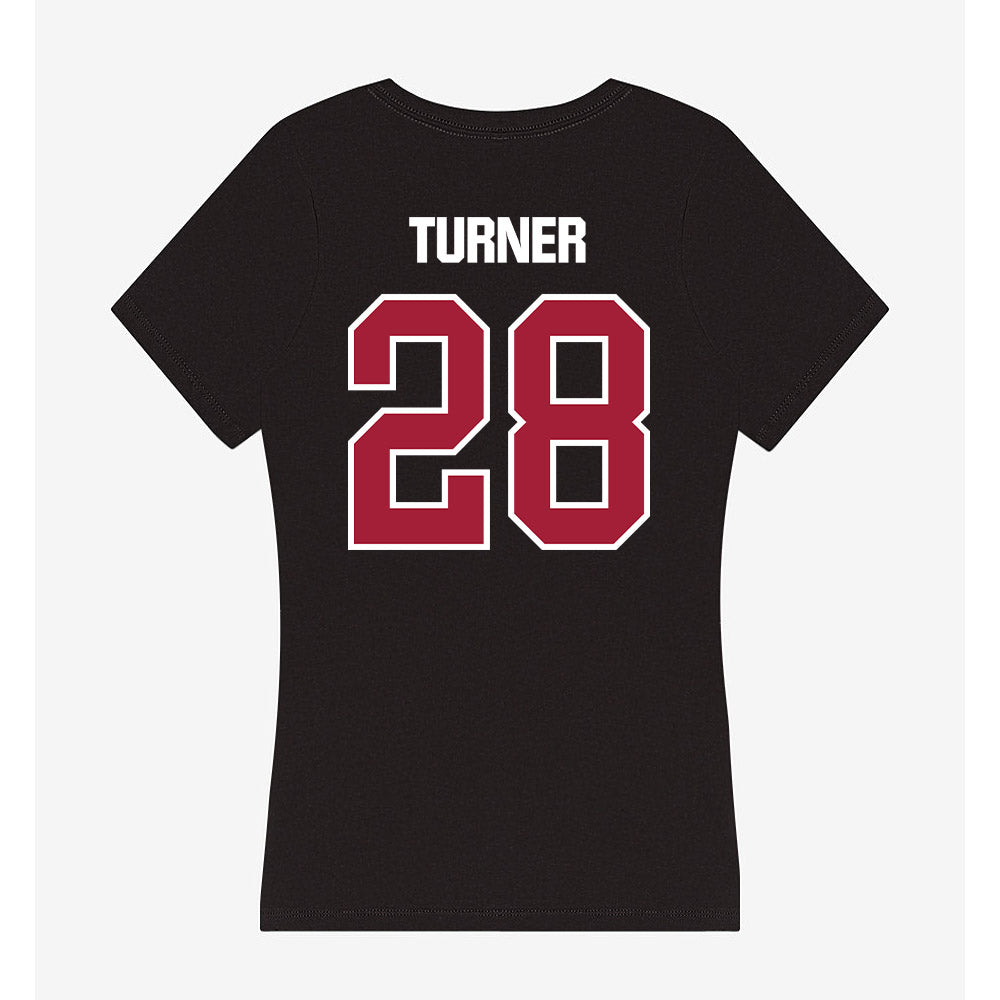 Lenoir Rhyne - NCAA Football : LJ Turner - Classic Shersey Women's V-Neck T-Shirt-1