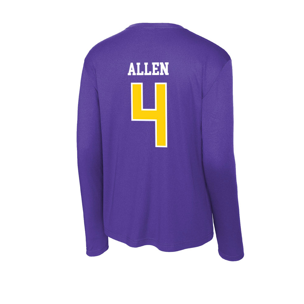 UWSP - NCAA Women's Lacrosse : Paige Allen - Activewear Long Sleeve T-Shirt-1