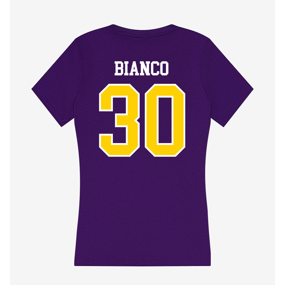 UWSP - NCAA Men's Soccer : Vincent Bianco - Women's V-Neck T-Shirt-1