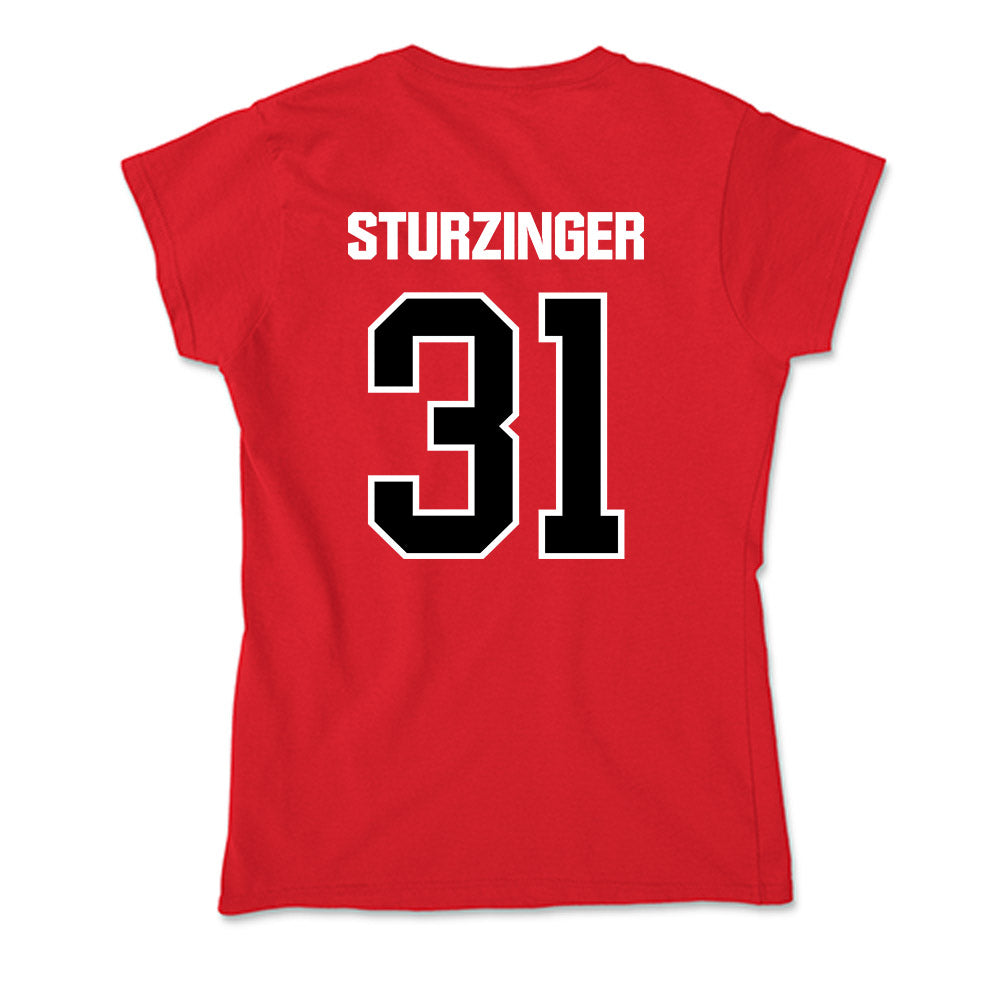 Youngstown State - NCAA Football : Weston Sturzinger - Soft Style Women’s T-Shirt-1