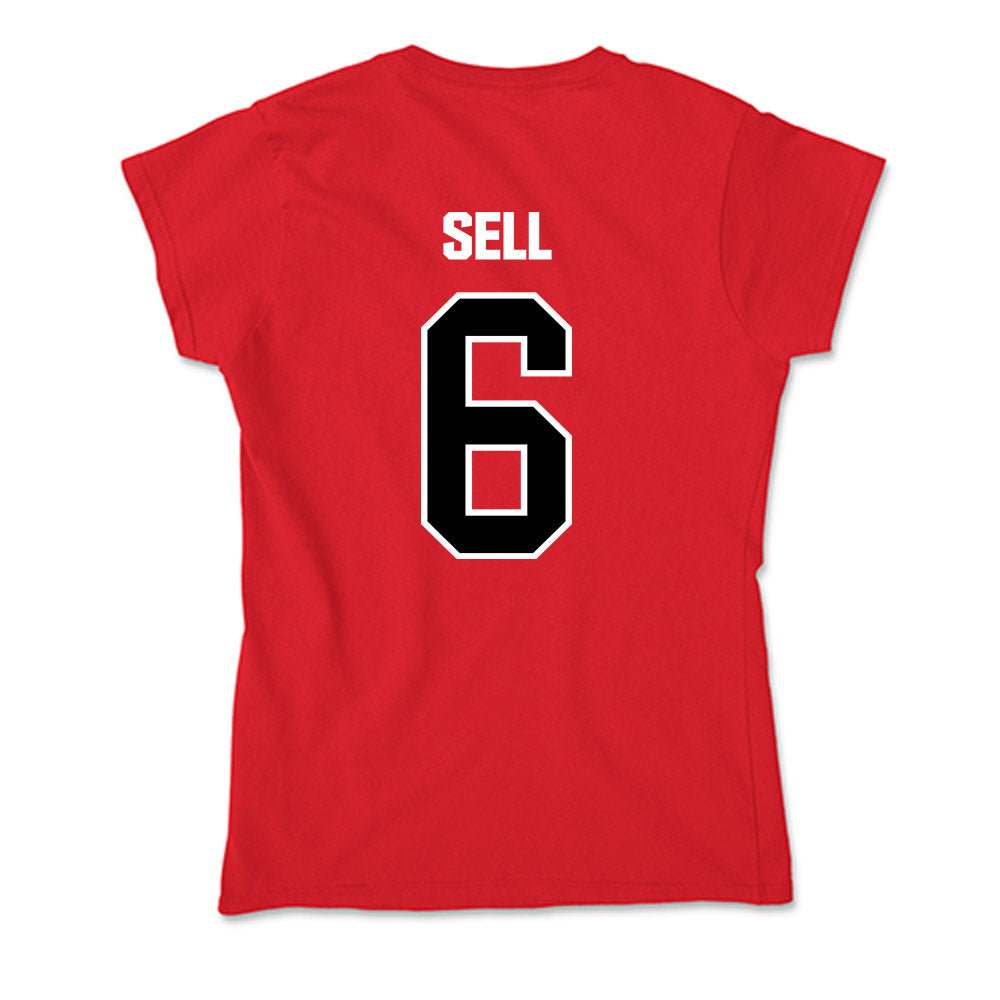 Youngstown State - NCAA Women's Volleyball : Julia Sell - Soft Style Women’s T-Shirt-1
