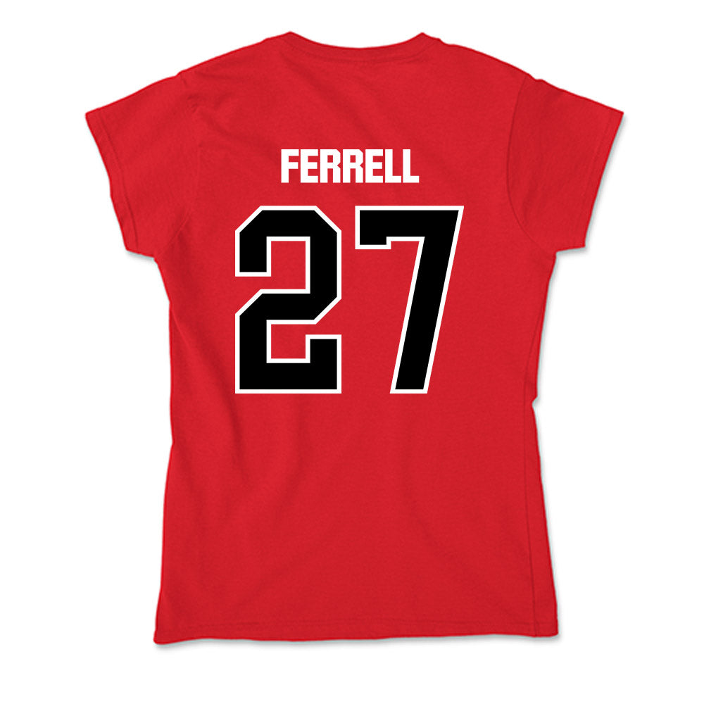 Youngstown State - NCAA Football : DC Ferrell - Soft Style Women’s T-Shirt-1