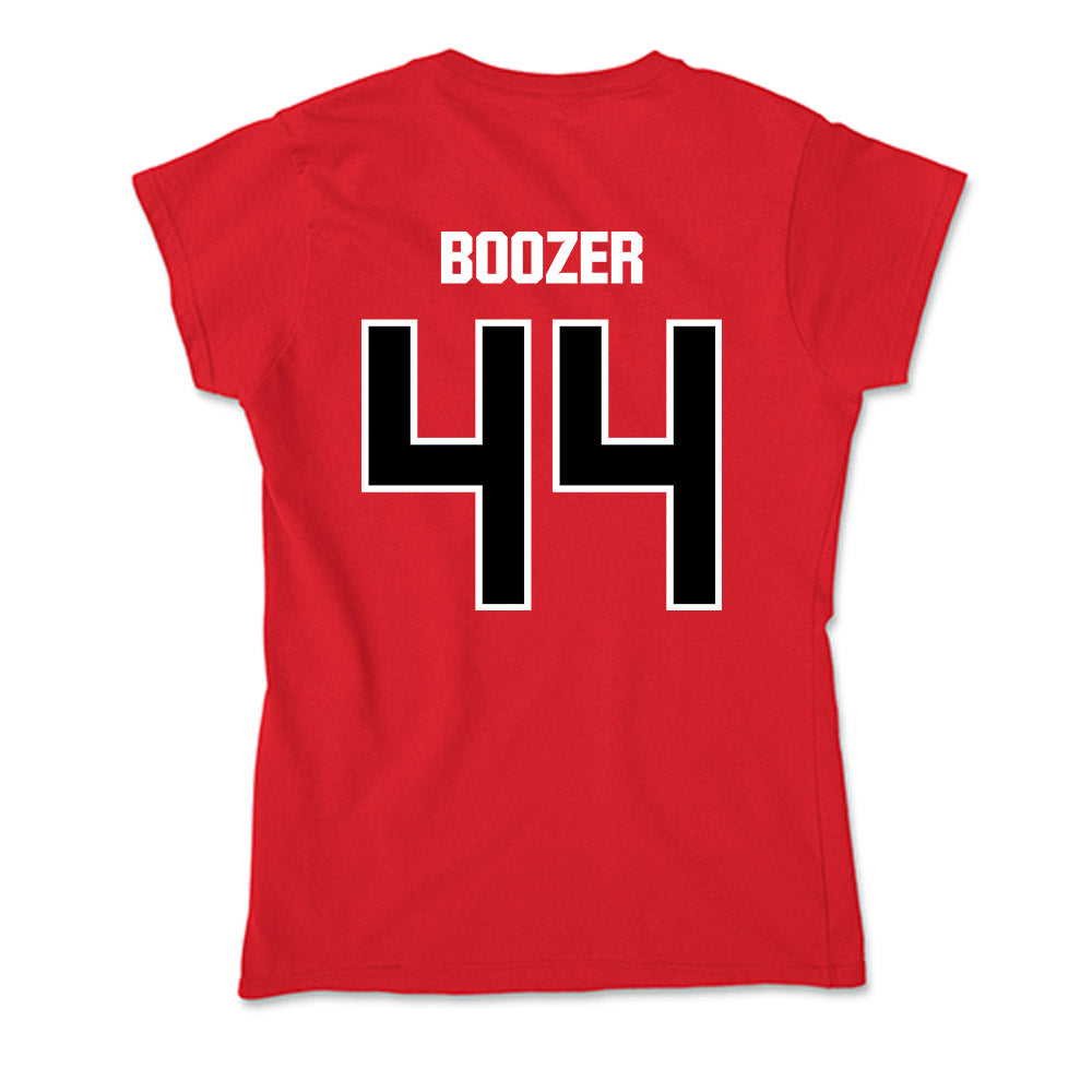 Youngstown State - NCAA Football : Nathan Boozer - Soft Style Women’s T-Shirt-1