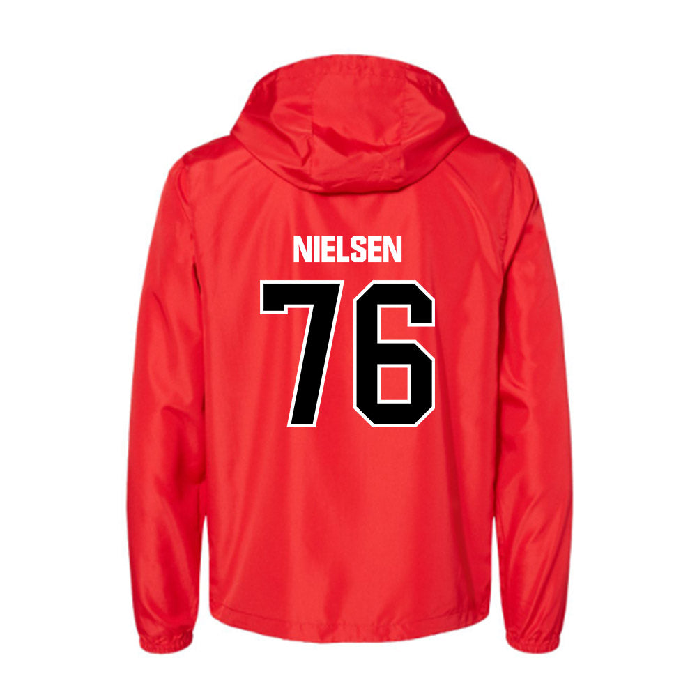 Youngstown State - NCAA Football : Nicholas Nielsen - Windbreaker-1