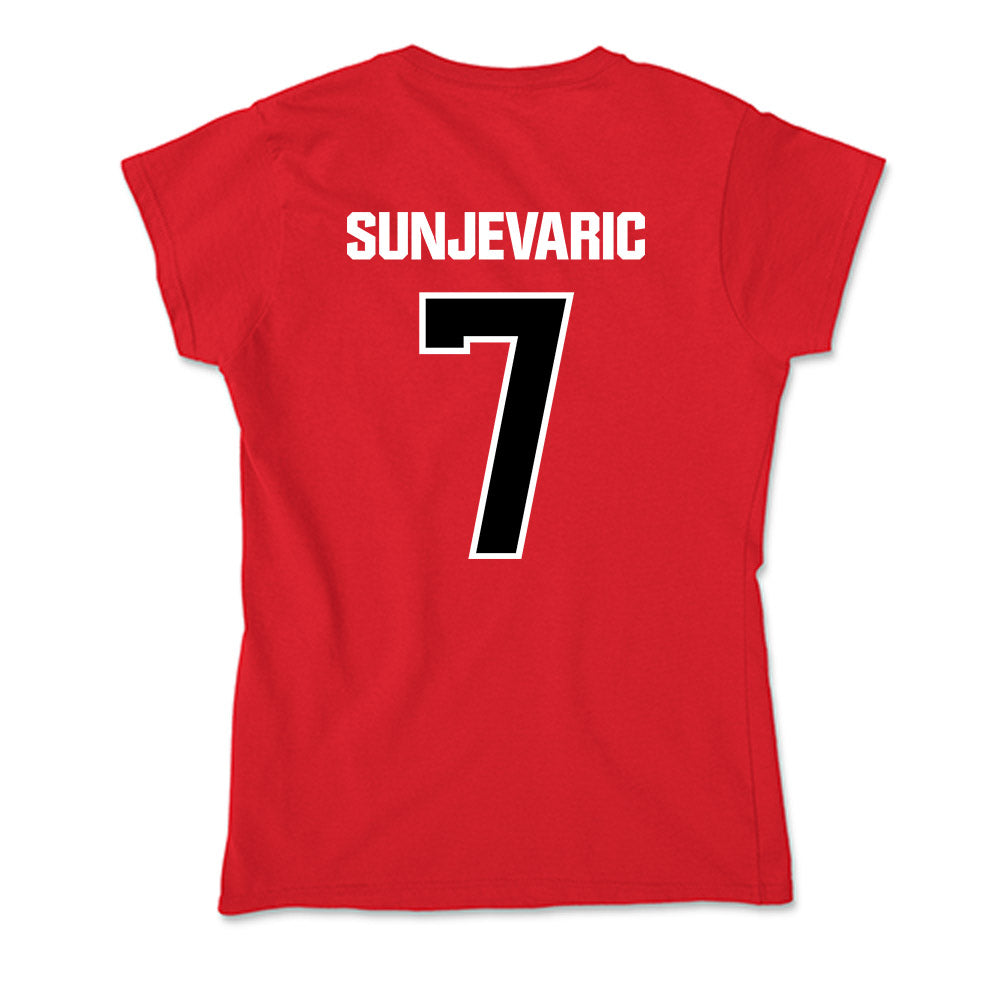 Youngstown State - NCAA Women's Soccer : Eva Sunjevaric - Soft Style Women’s T-Shirt-1