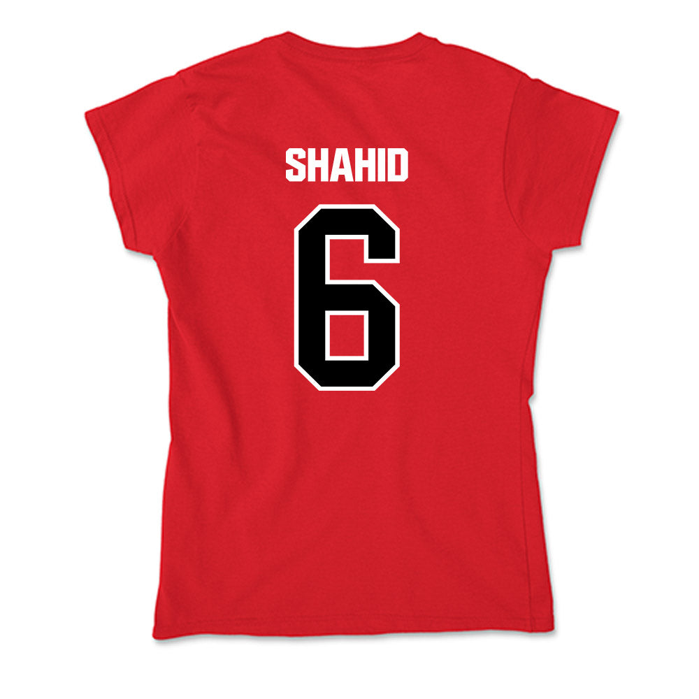 Youngstown State - NCAA Football : Makai Shahid - Soft Style Women’s T-Shirt-1