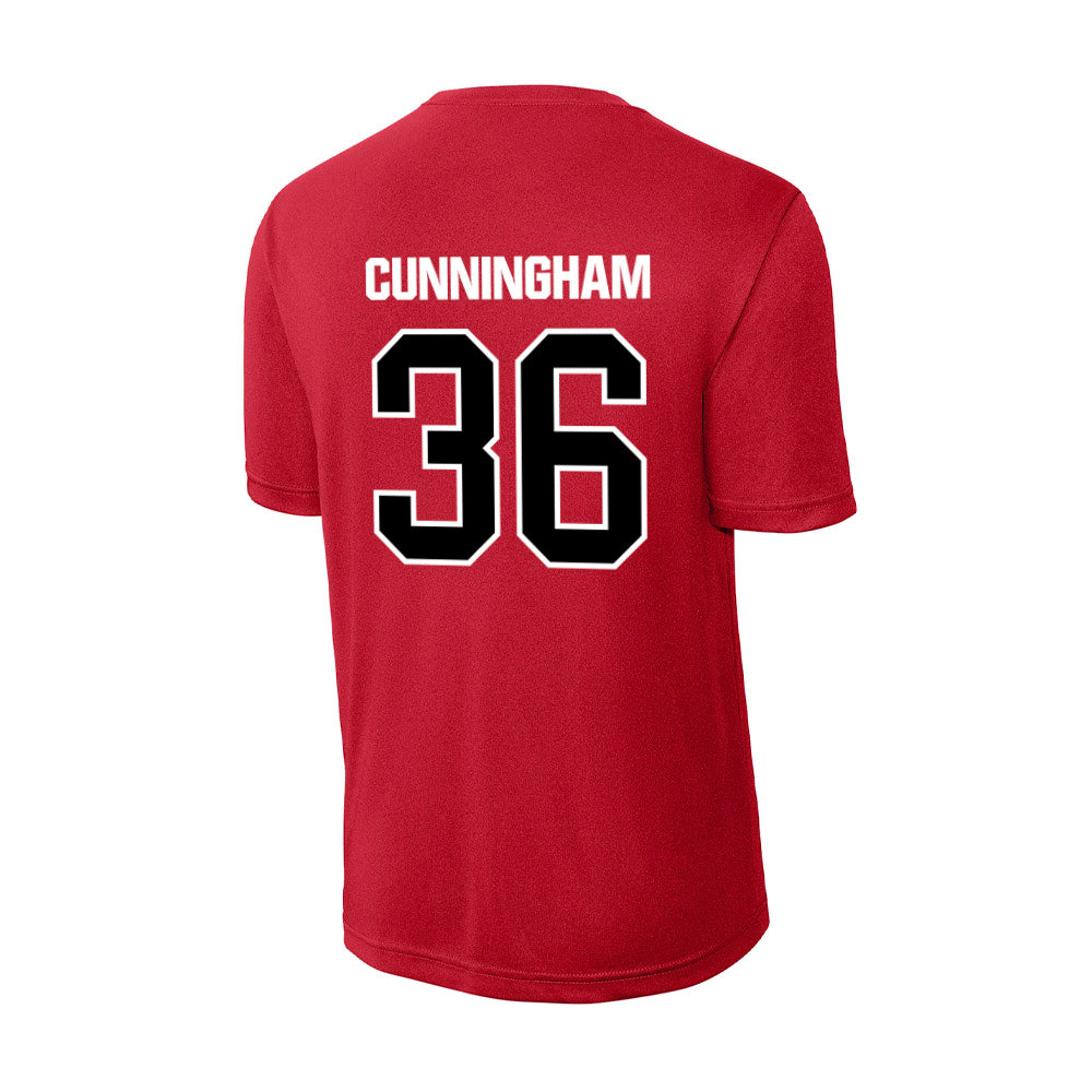 Youngstown State - NCAA Football : Carson Cunningham - Activewear T-Shirt-1