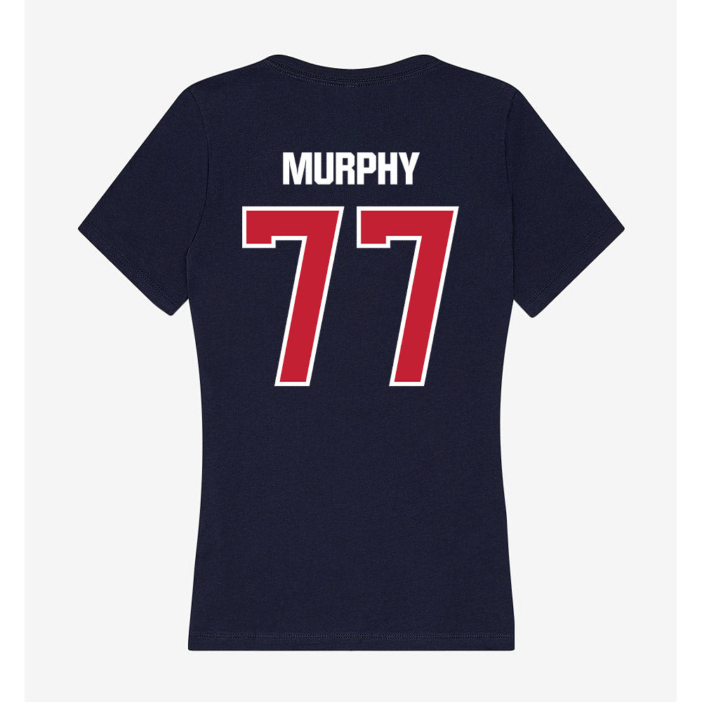Richmond - NCAA Men's Lacrosse : Nate Murphy - Women's V-Neck T-Shirt-1