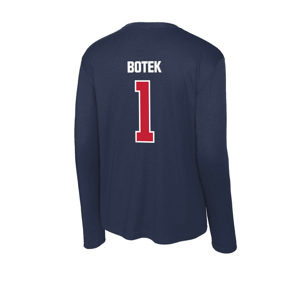 Richmond - NCAA Men's Lacrosse : Mark Botek - Activewear Long Sleeve T-Shirt-1