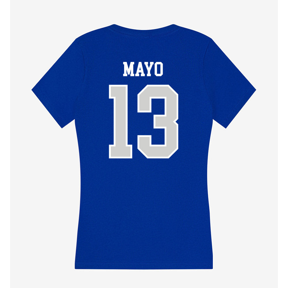 Indiana State - NCAA Women's Volleyball : Sophia Mayo - Women's V-Neck T-Shirt-1