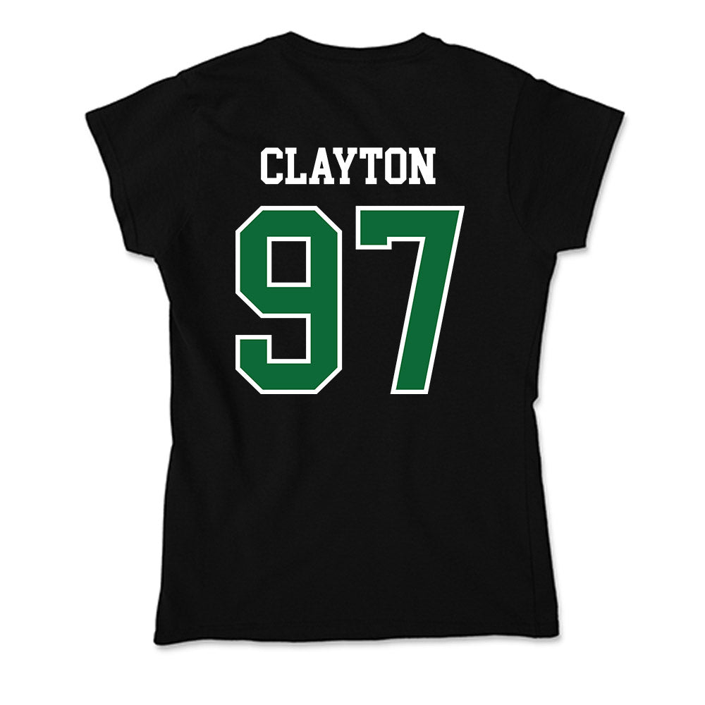 EMich - NCAA Football : Duke Clayton - Soft Style Women’s T-Shirt-1