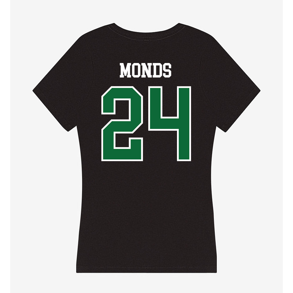 EMich - NCAA Football : Jaylyn Monds - Women's V-Neck T-Shirt-1