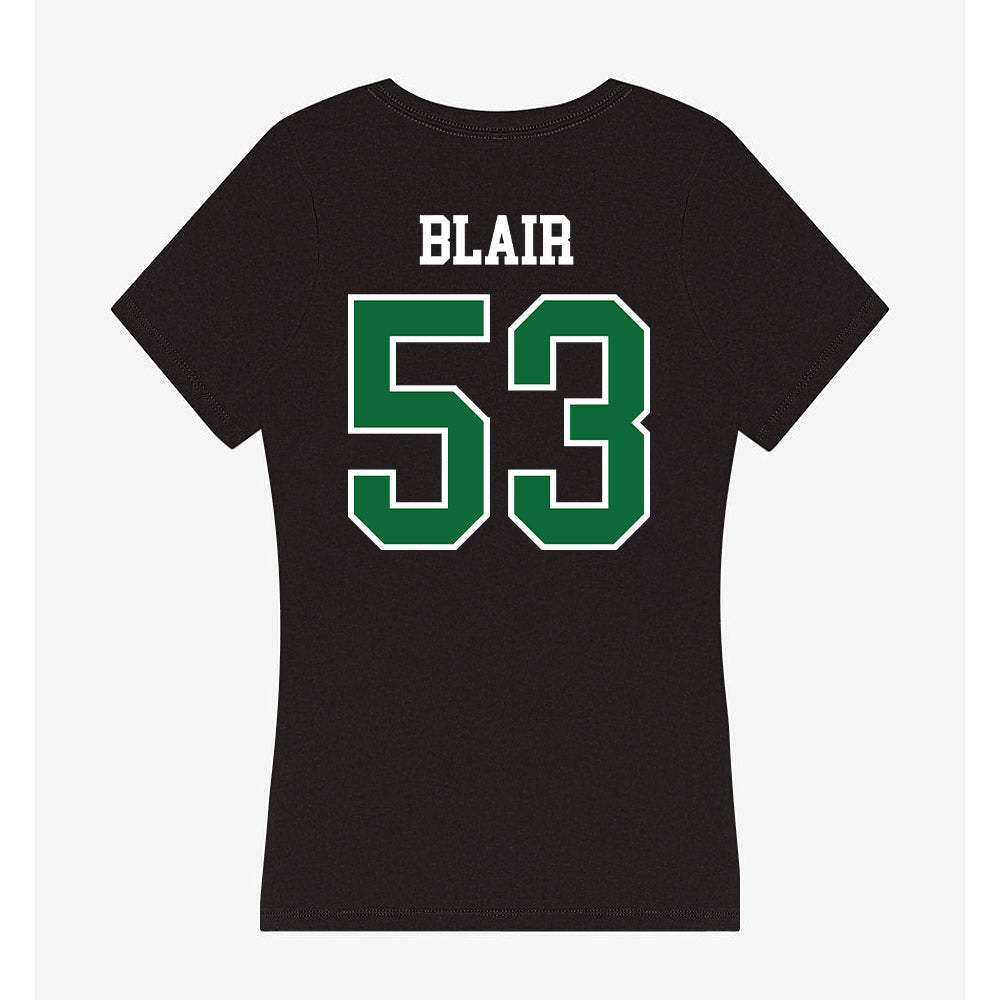 EMich - NCAA Football : Messiah Blair - Women's V-Neck T-Shirt-1