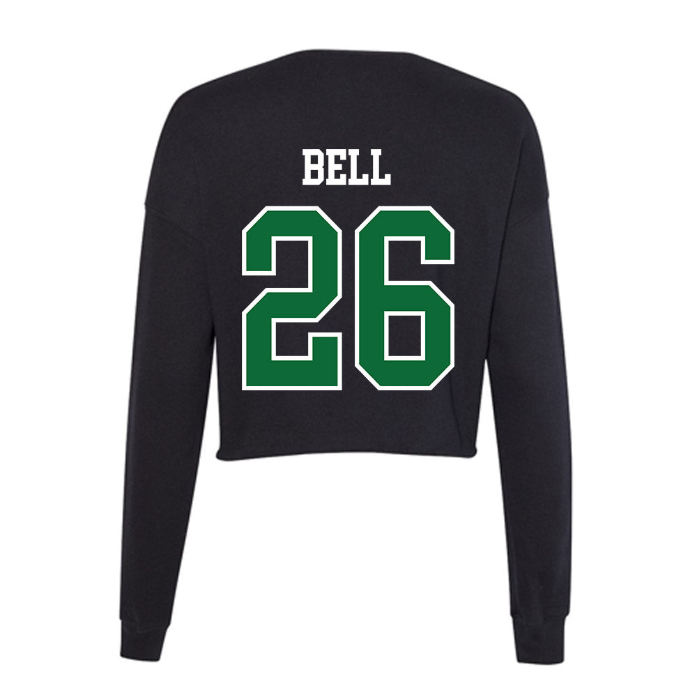 EMich - NCAA Football : Solomon Bell - Women's Cropped Crew Fleece-1