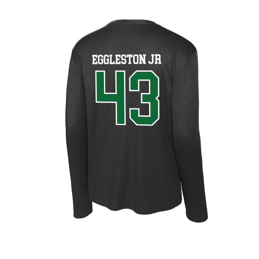 EMich - NCAA Football : Marvell Eggleston Jr - Activewear Long Sleeve T-Shirt-1
