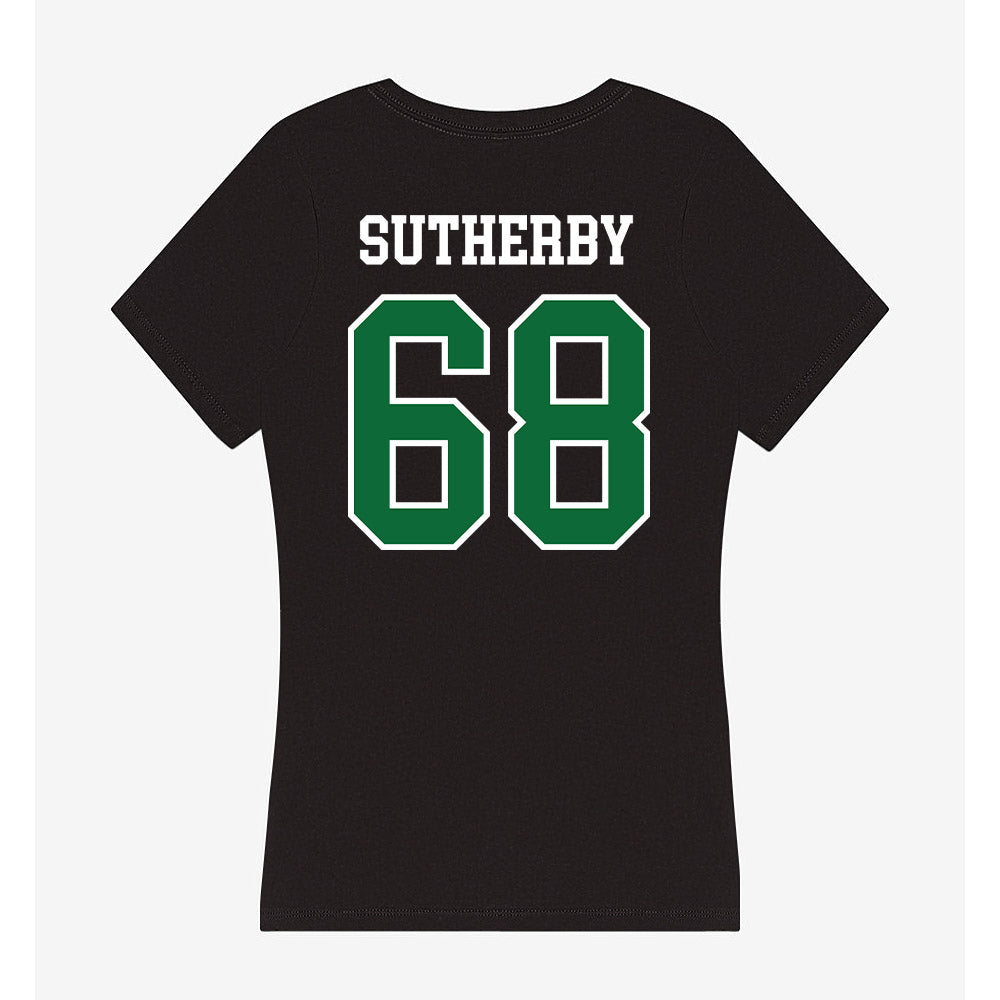 EMich - NCAA Football : Nick Sutherby - Women's V-Neck T-Shirt-1