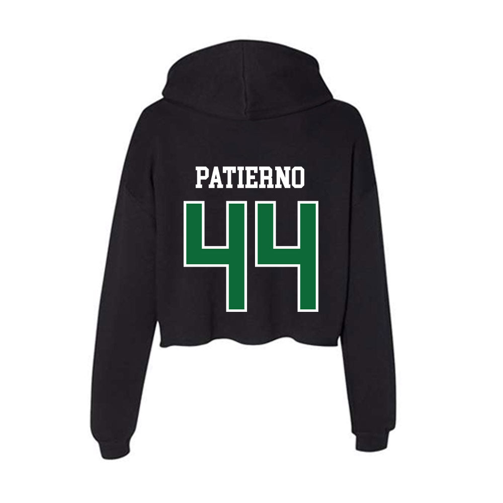 EMich - NCAA Football : Marco Patierno - Women's Crop Fleece Hoodie-1