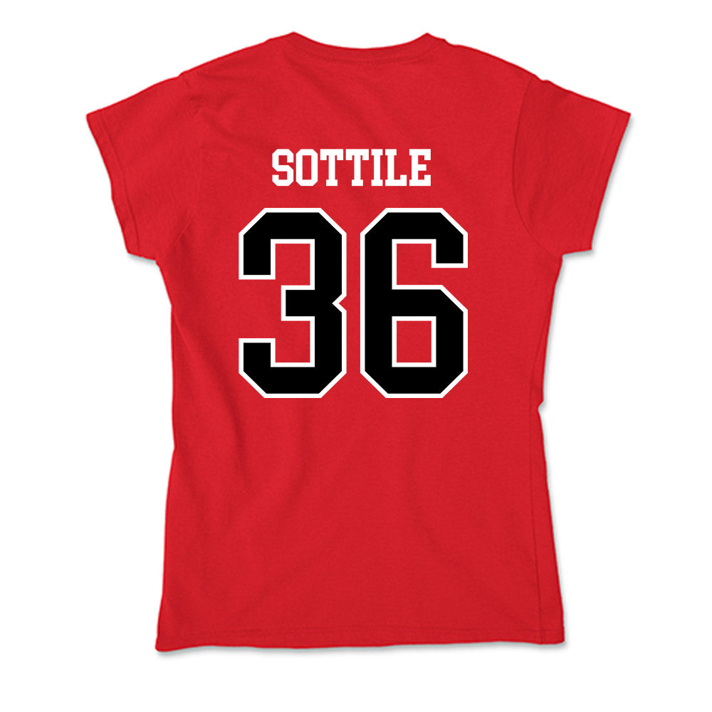 Valdosta State - NCAA Baseball : Hayden Sottile - Soft Style Women’s T-Shirt-1