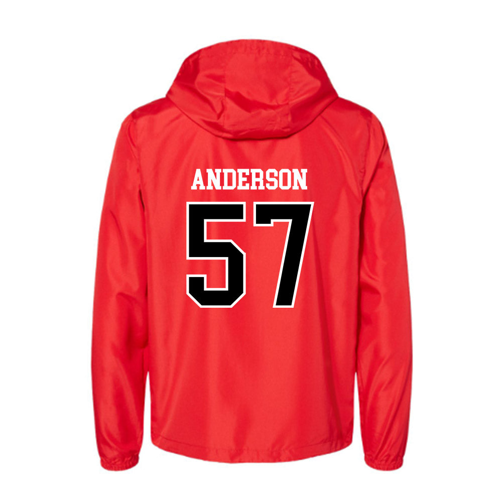 Valdosta State - NCAA Football : Wyatt Anderson - Windbreaker-1