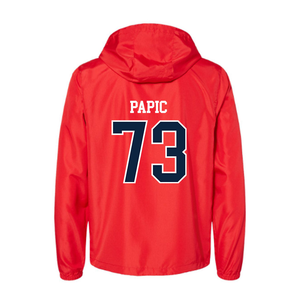Stony Brook - NCAA Football : Niko Papic - Windbreaker-1