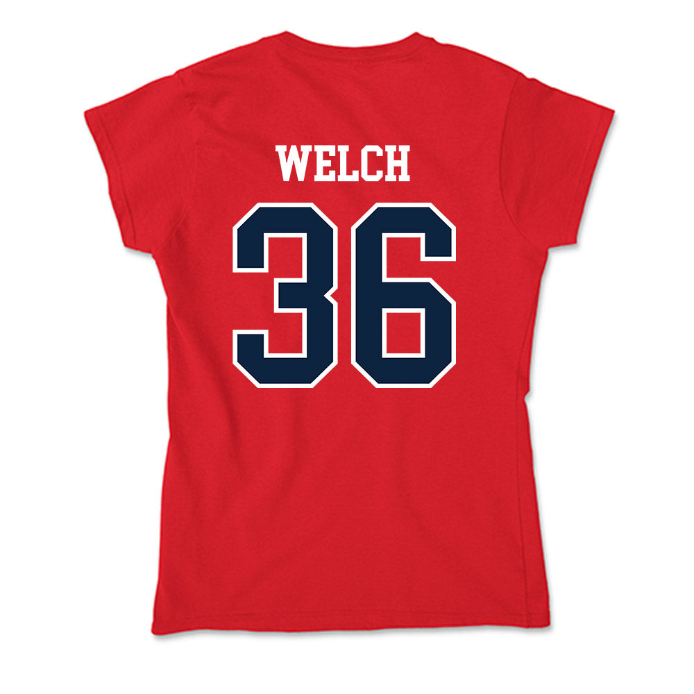 Stony Brook - NCAA Baseball : Jordan Welch - Soft Style Women’s T-Shirt-1