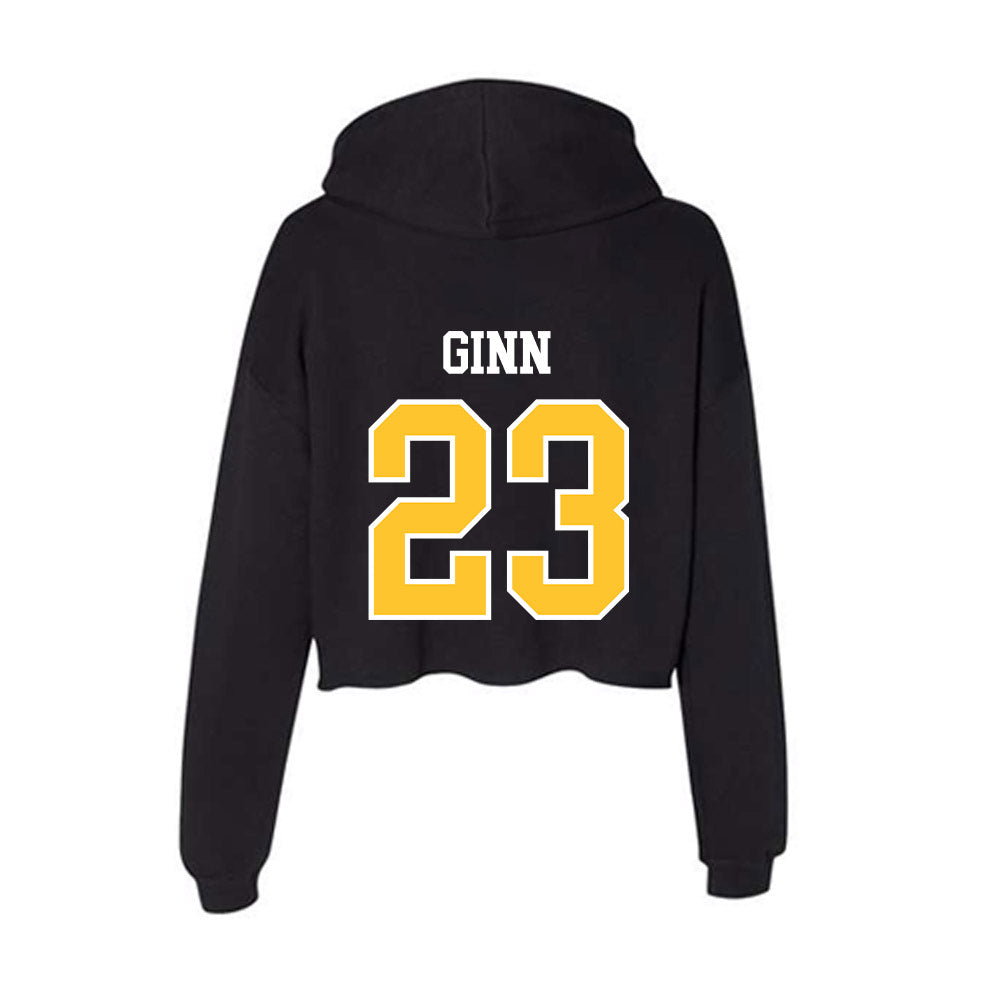 NKU - NCAA Softball : Emma Ginn - Women's Crop Fleece Hoodie-1